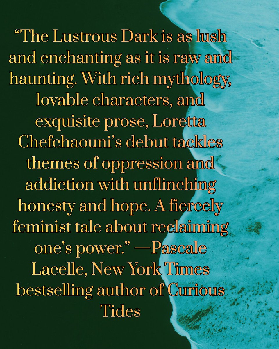 Loretta Chefchaouni PREORDER THE LUSTROUS DARK! tweet media
