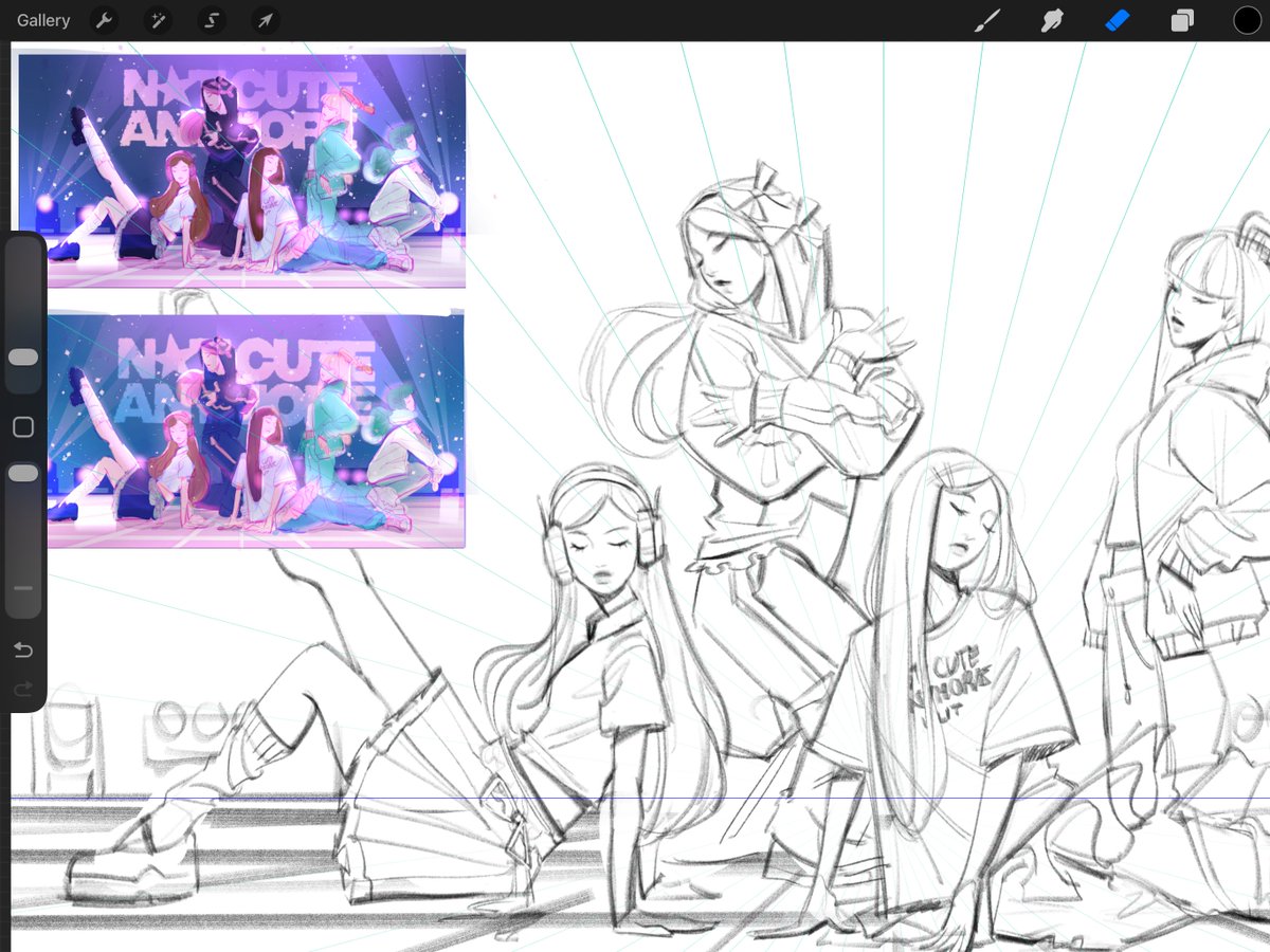 giaseeds_'s tweet image. color key ✨ #procreate