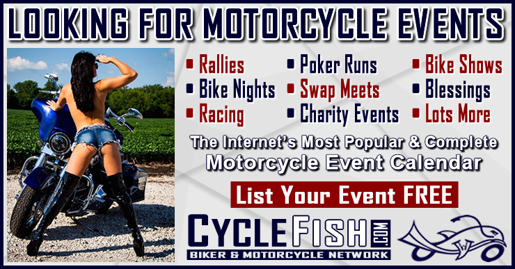 CycleFishEvents's tweet photo. Still lots of Motorcycle Events happening this year, and lots more coming in 2026. Find them all here-> https://t.co/Fhd9OJ6iIO

#motorcycleevents #motorcyclerally #motorcycleshow #cyclefish https://t.co/tI7ALTALbz