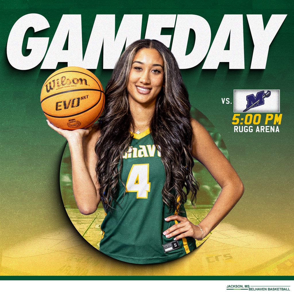 𝐑𝐢𝐯𝐞𝐫𝐬𝐢𝐝𝐞 𝐑𝐢𝐯𝐚𝐥𝐫𝐲 𝐢𝐧 𝐑𝐮𝐠𝐠 

🆚  | Millsaps
⏰  | 5:00 PM
📍  | Rugg Arena
🔗  | linktr.ee/BelhavenWBB

#GoGreen