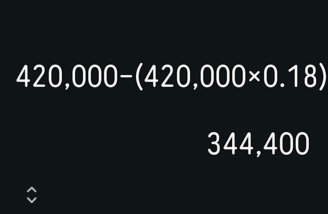 定価42万なら割引全部使うと34万