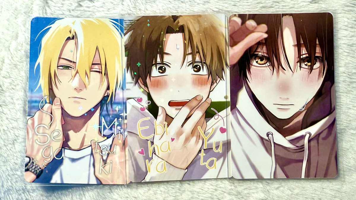 ptrplk's tweet image. รับซื้อ  
✅ การ์ดสุ่ม เอบิจังใบจิ้มแก้ม2นิ้ว 
🌟 หรือแลกกับการ์ดเอบิจัง/เซกะตามในรูป
สนใจเดมมาได้เลยค่ะ🥺🤲🏻
#ทาชิโระคุงนายนี่มัน #ตลาดนัดทาชิโระคุง #ตลาดนัดทาชิโระคุงนายนี่มัน #ตลาดนัดทาชิโระ #ตลาดนัดbl