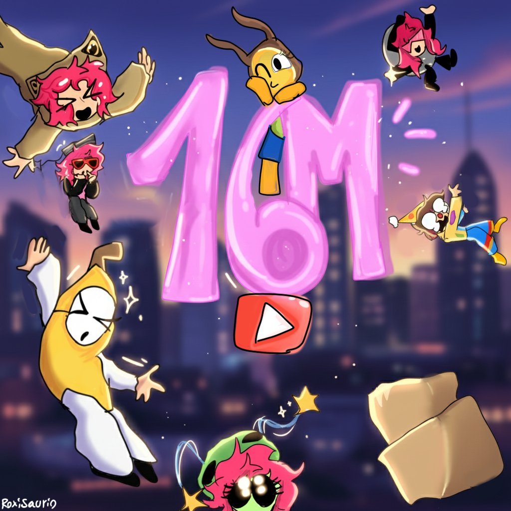 Felicitando a la mejor creadora de contenido que conozco, y admiro, por llegar a los 16Millones y espero logré alcanzar más metas 💓