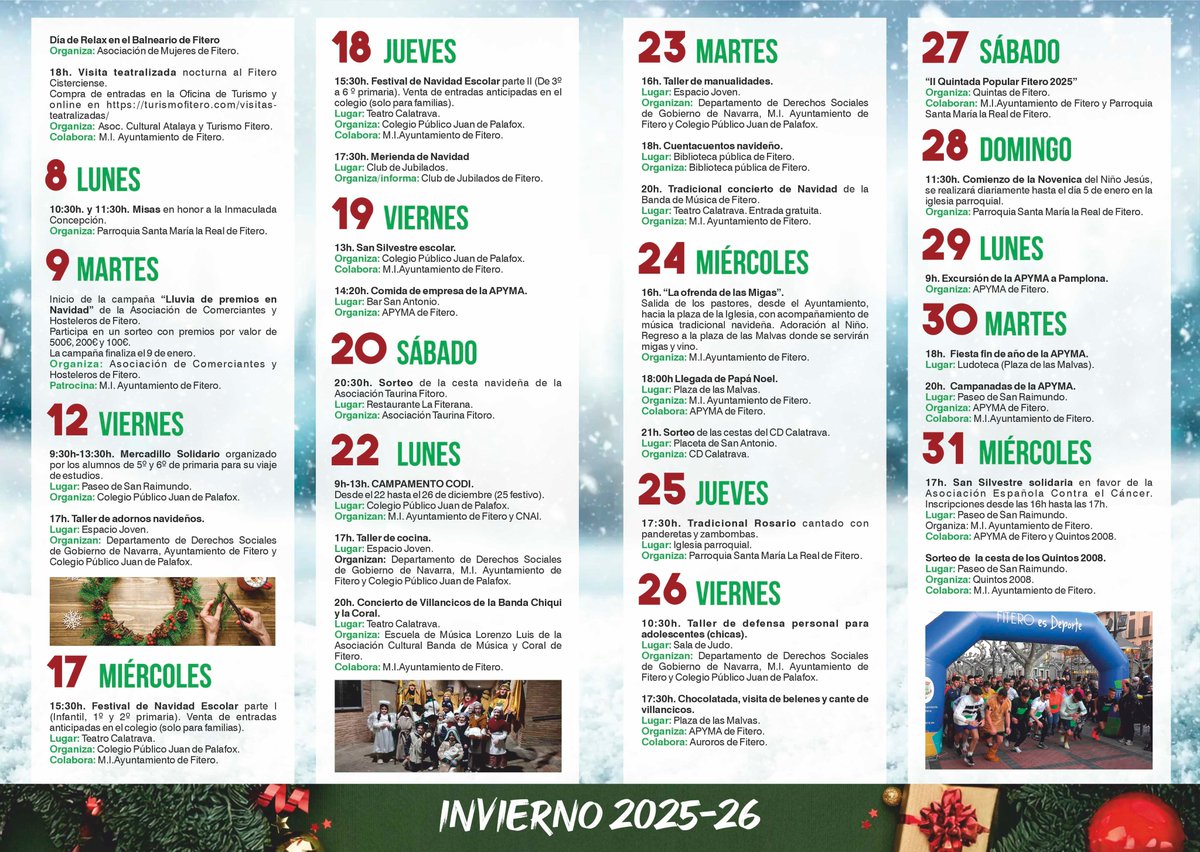 #Fitero te interesa
#Navidad2025 📷
Próximamente en los buzones fiteranos 📷
<a href="/de_fitero/">Equipo de Gobierno. Ayuntamiento de Fitero</a>