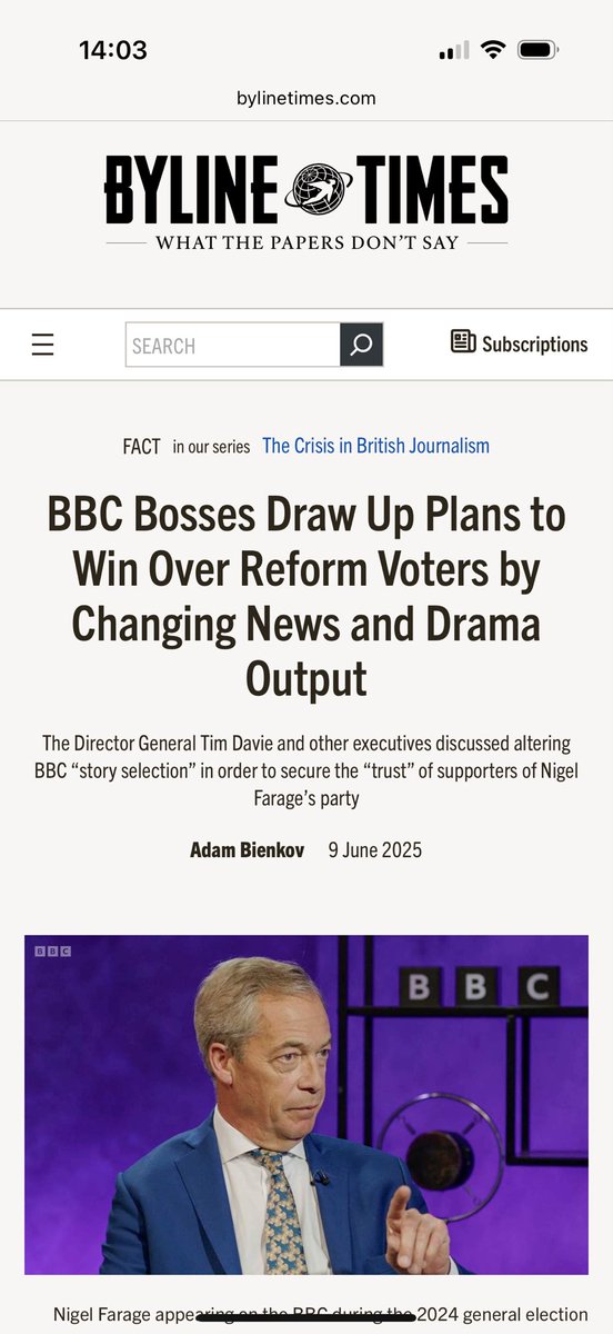 EndPopulist's tweet photo. @BBCPolitics When’s RefCon propagandist white male supremacist serial lying shitweasel @ChrisMasonBBC handing in his resignation?

It has to be this week along with his partner in Putin funded Brexit lies Tory Laura 

The BBC has been as ‘impartial’ as a Proud Boys rally since before Brexit https://t.co/AAgnREx6nz