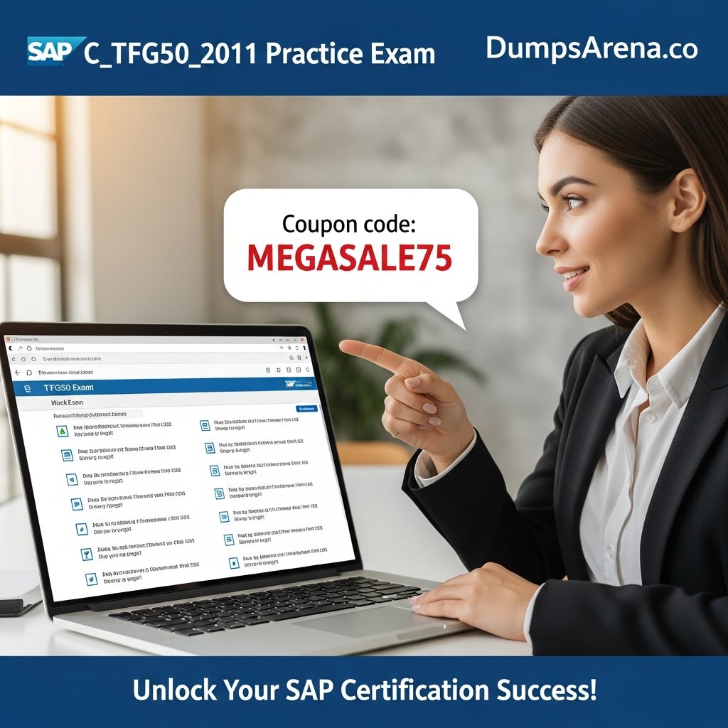 dumpsarena's tweet image. SAP C_TFG50_2011 Practice Exam Deal – Grab Now
#SAPCTFG502011 #SAPPracticeExam #SAPCertification #SAPTraining #SAPExamPrep #SAPCareer #SAPConsultant #SAPLearning #SAPStudyGuide
