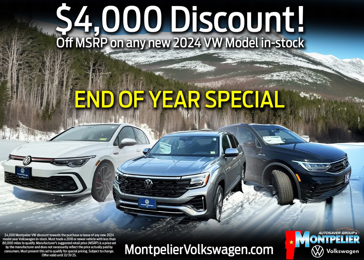 Montpelier Volkswagen (@MontpelierVW) / Posts / X