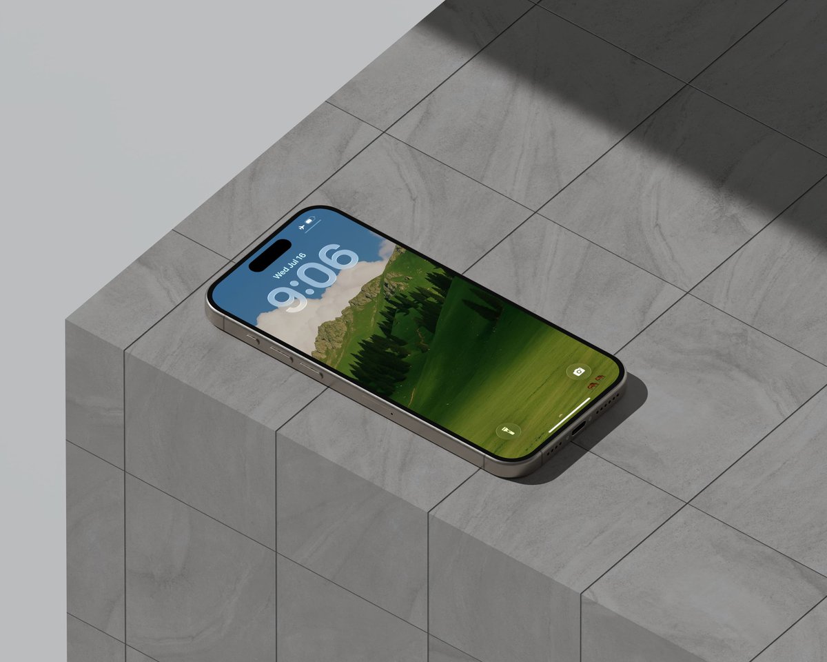 iDownloadBlog's tweet image. Download 9 green valley in the hills wallpaper for iPhone: idownloadblog.com/2025/07/23/val…