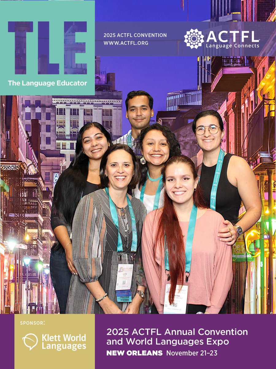 MLCspanish's tweet photo. Pictured: Dr. Laura Rubio and LengUA Lab members at ACTFL 2025 with Drs. Matt Coss and Cori Crane

Visit the MLC and LengUA Lab pages for the story! 

https://t.co/Nu3rPAKsGv

https://t.co/yv5pwQJ7Ma https://t.co/kCSbCSYNb9