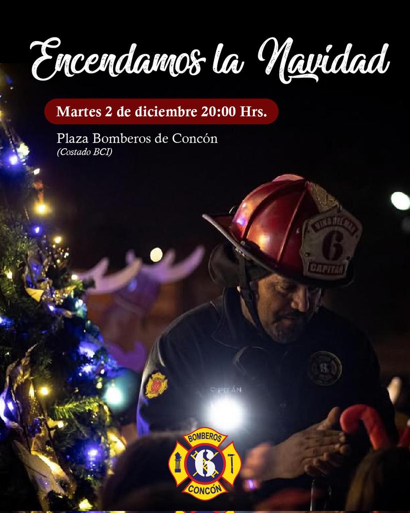 Encendamos juntos la magia de la Navidad 🎄

Te estamos esta noche para ser parte de un momento lleno de luz: el encendido del árbol de Navidad en la Plaza Bomberos de Concón (Costado BCI).