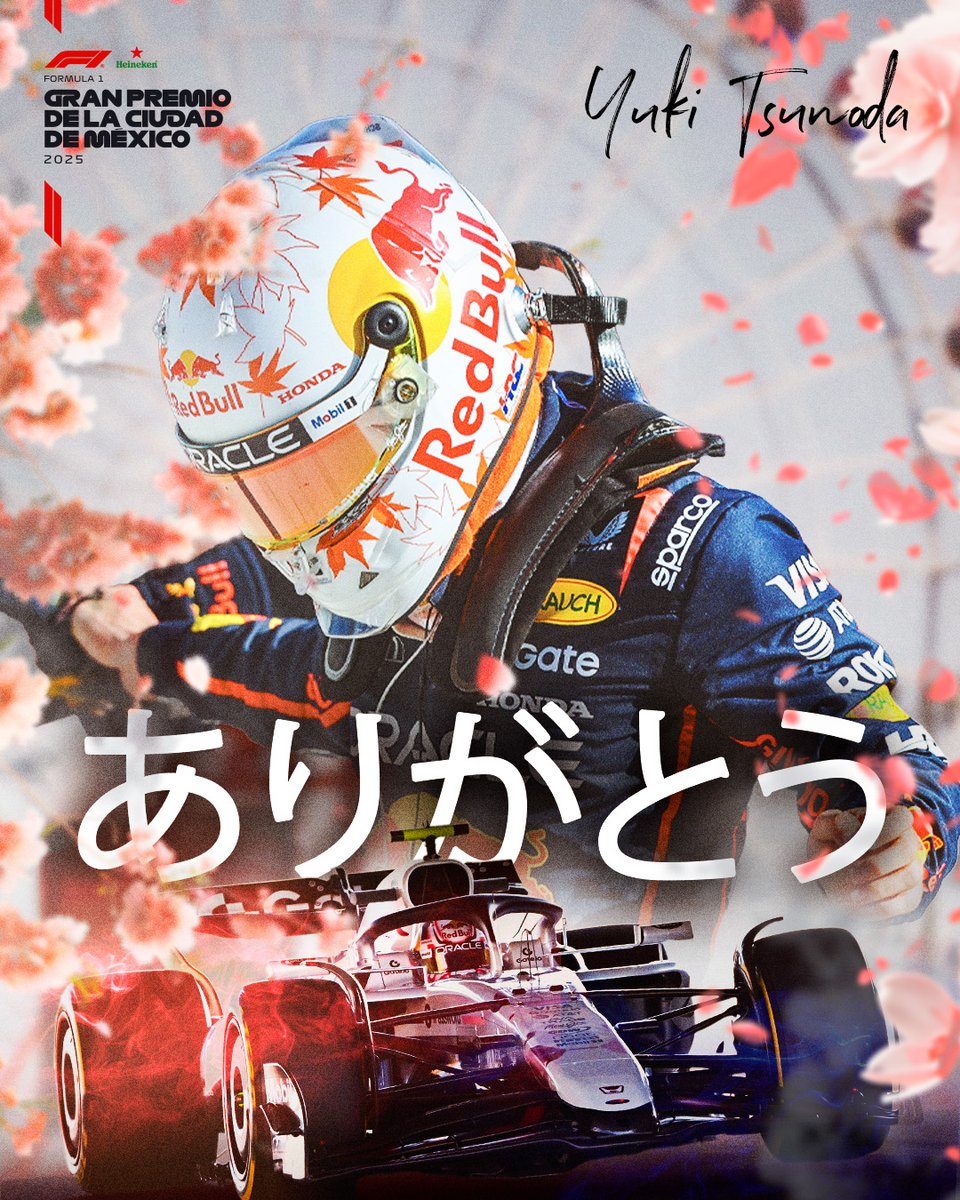 Gracias, <a href="/yukitsunoda07/">角田裕毅/Yuki Tsunoda</a>. 🏁 🫶🏻 🇯🇵
Tsunoda se despide de Red Bull Racing dejando puro corazón, velocidad y momentos inolvidables.
Ahora lo veremos en otra etapa, siendo piloto de reserva para el equipo.