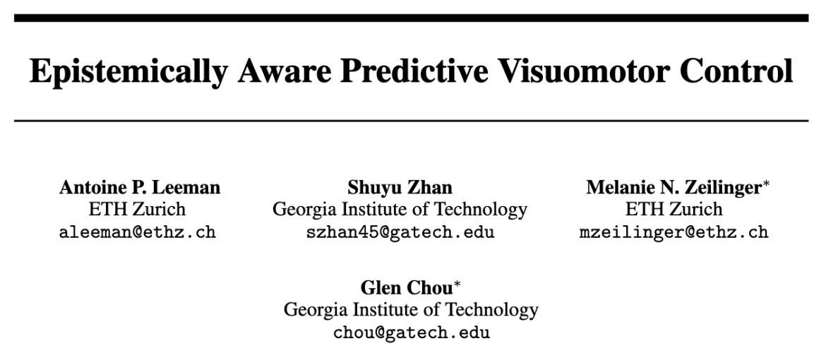 antoine_leeman's tweet image. Excited to be at #EurIPS this week, the European venue for #NeurIPS-accepted papers 🎓
Working on predictive control + machine learning for robotics 🤖
If you’re into #RobotLearning or control, let’s connect!