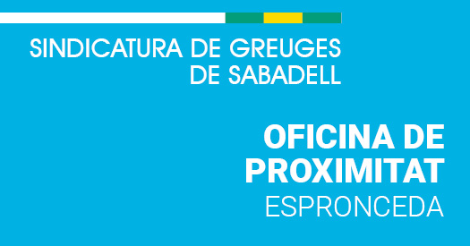 ⚠️ Atenció! Si viviu a la zona sud de Sabadell, demà obrirem les següents oficines de proximitat:

✅ Espronceda (de 9 a 10h)
✅ La Creu de Barberà (de 10:30 a 11:30h)
✅ Campoamor (de 12 a 13h)