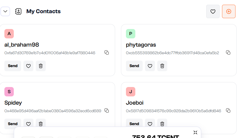 nikoye_'s tweet photo. Picked my top friends with @Incentiv_net that I do txns. I like the ease of access that wallet contact gives, they're just a click away when I need to send tokens. https://t.co/mxPzqD7f9v