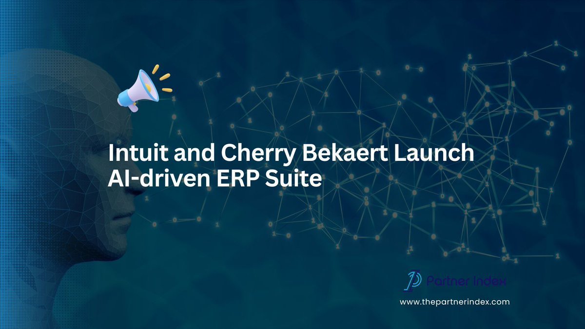 ThePartnerIndex's tweet image. Intuit and Cherry Bekaert partner to bring the AI-powered Intuit Enterprise Suite to mid-market businesses, offering flexible cloud ERP, automation, and advanced financial reporting. thepartnerindex.com/blog/intuit-an…