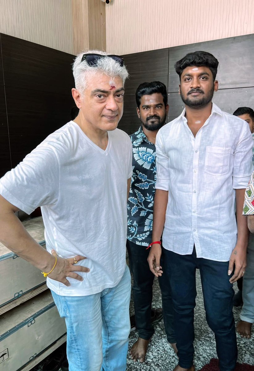 TCAFMDU's tweet image. Exclusive Pic Of #Ajithkumar Sir ❤️

#AK64