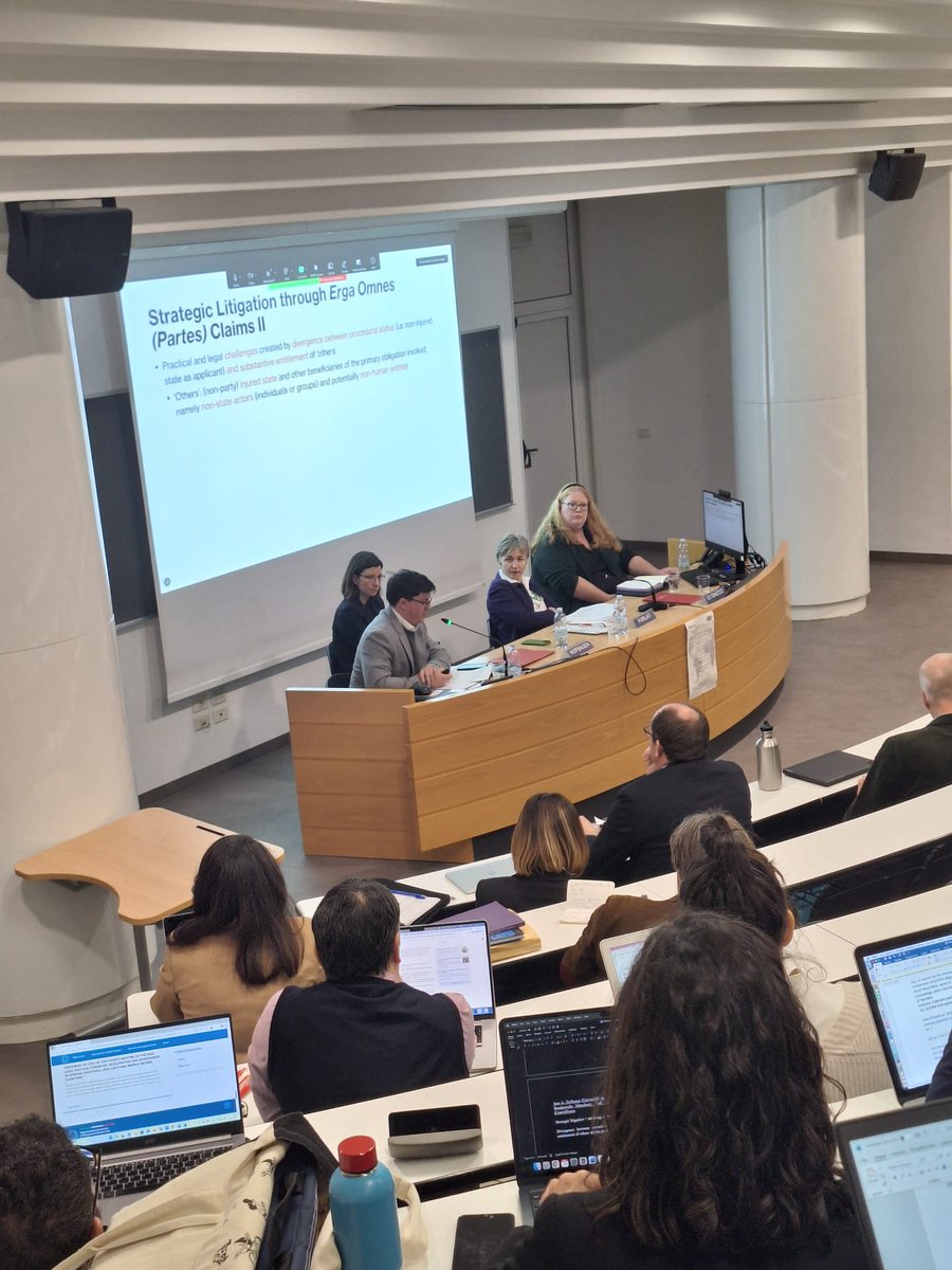 ItalianYearbook's tweet photo. Thorough presentations and vibrant debate on #strategiclitigation at @UniTrento last 27 and 28 November. The Board of Editors warmly thanks speakers and participants of the Workshop on Vol. 35 of the #IYIL. https://t.co/B3I06GKz6q
