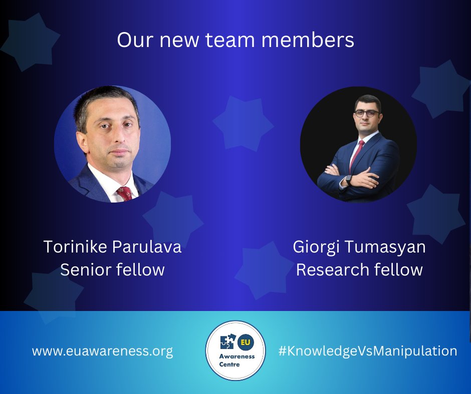eu_awareness's tweet image. Meet our new teammates — we’re proud to have them with us.

euawareness.org/our-team/

#EUAwareness 
#KnowledgeVsManipulation