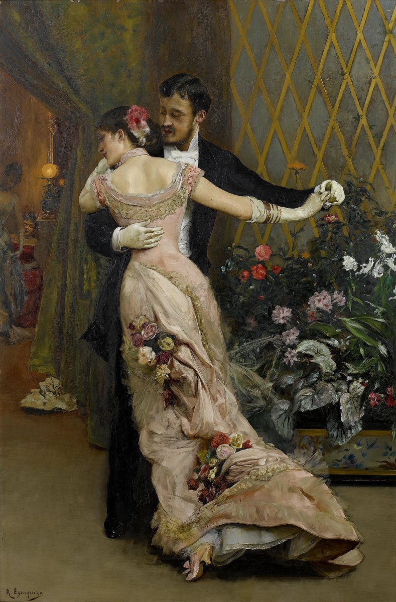The End of the Ball, by Spanish painter Rogelio de Egusquiza (1915). In private collection.