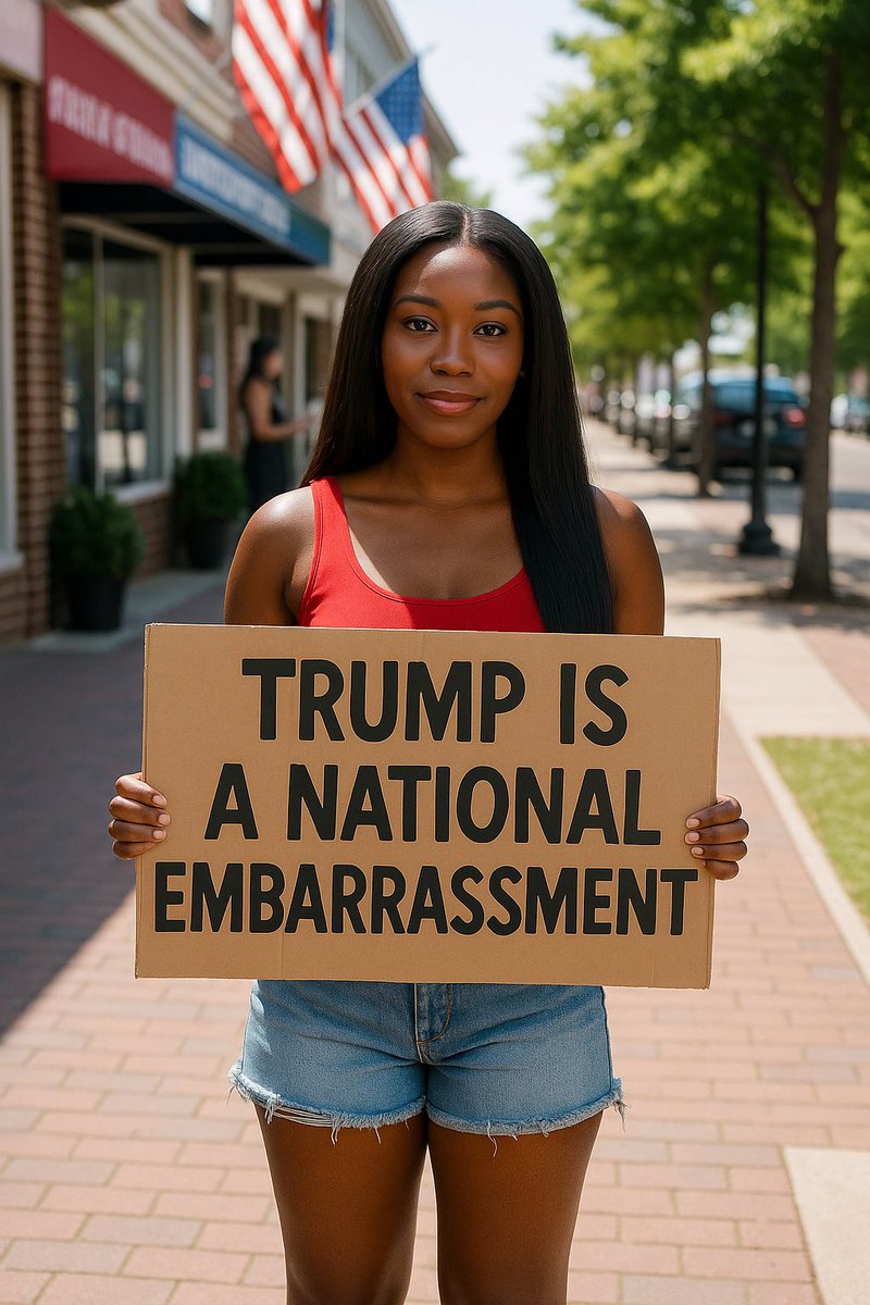 MsMATAtruth's tweet photo. A lot of you are out here acting like Biden, Obama, and every president before Trump were perfect while Trump is the hero of America. Let’s be real. None of them were perfect, but Donald Trump has taken the mess to another level. He claims he is protecting America from drug dealers, but he is getting ready to release one. He claims he is all about America first, but he keeps doing favors for foreign leaders like Putin and Venezuela. So who is Donald Trump really fighting for, because it is not the United States.

The United States is not better under Donald Trump. It has gotten worse. We are more divided, more unstable, more chaotic, and more embarrassing on the world stage than ever. So let’s stop pretending he saved anything. He did not save America. He dragged it down.
