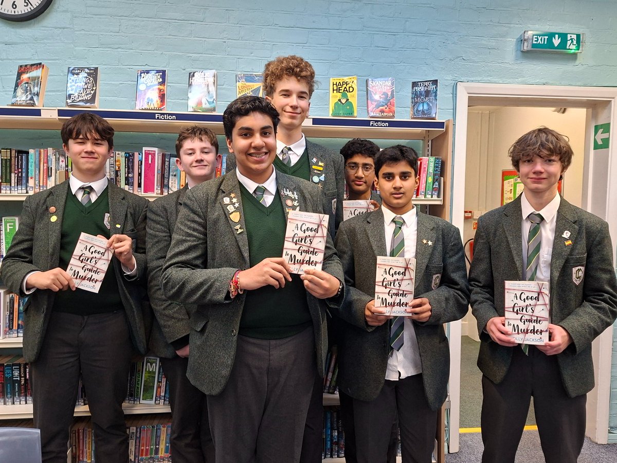 Library at Claires Court tweet media