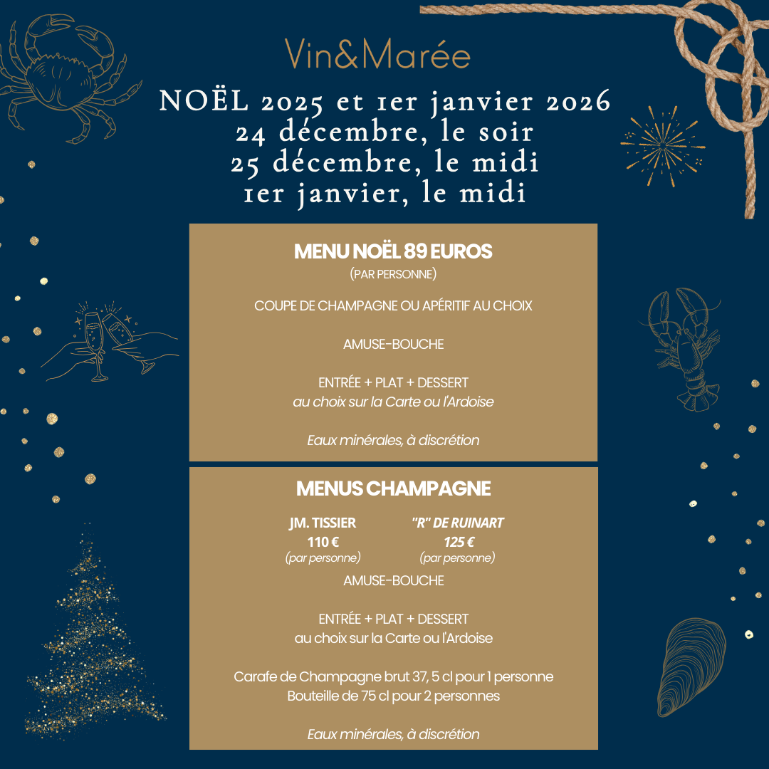 EtMaree's tweet photo. ✨🦞 𝗖𝗮𝗽 𝘀𝘂𝗿 𝗹𝗲𝘀 𝗳𝗲̂𝘁𝗲𝘀 𝗮𝘃𝗲𝗰 𝗩𝗶𝗻 &amp; 𝗠𝗮𝗿𝗲́𝗲 !✨🎉 Pour cette année, embarquez pour un voyage gourmand où les plus hauts et savoureux produits de la mer sont mis à l’honneur.
#restaurantparis #paris #noel #reveillon https://t.co/zqrTEJw12W