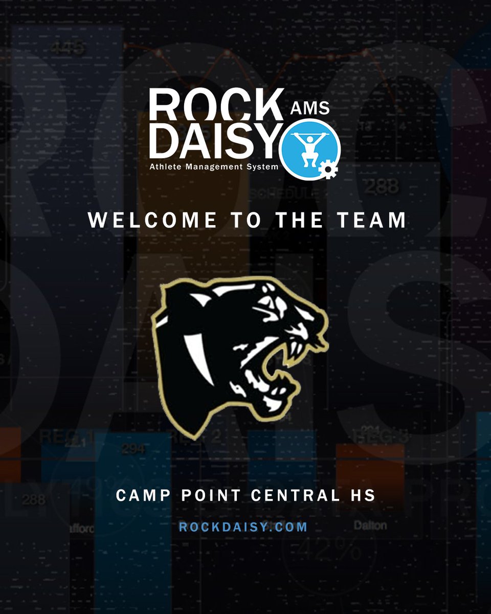 RockDaisyAMS's tweet photo. Appreciate the opportunity to support @coachbdixon   and all the coaches at Central HS with @RockDaisyAMS  🏈🏃‍♂️

Centralizing data, streamlining reporting, and raising the bar for athlete performance. 📊💪

#RockDaisyAMS #WorkoutBuilder #AthleteManagement #StrengthCoach #StrengthAndConditioning
@SimpliFaster