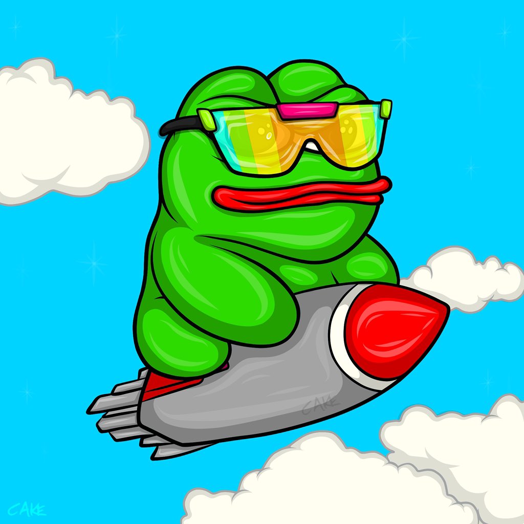 cakenygard's tweet image. gm 🐸🍰