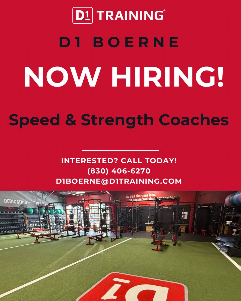 D1 Training Boerne tweet media