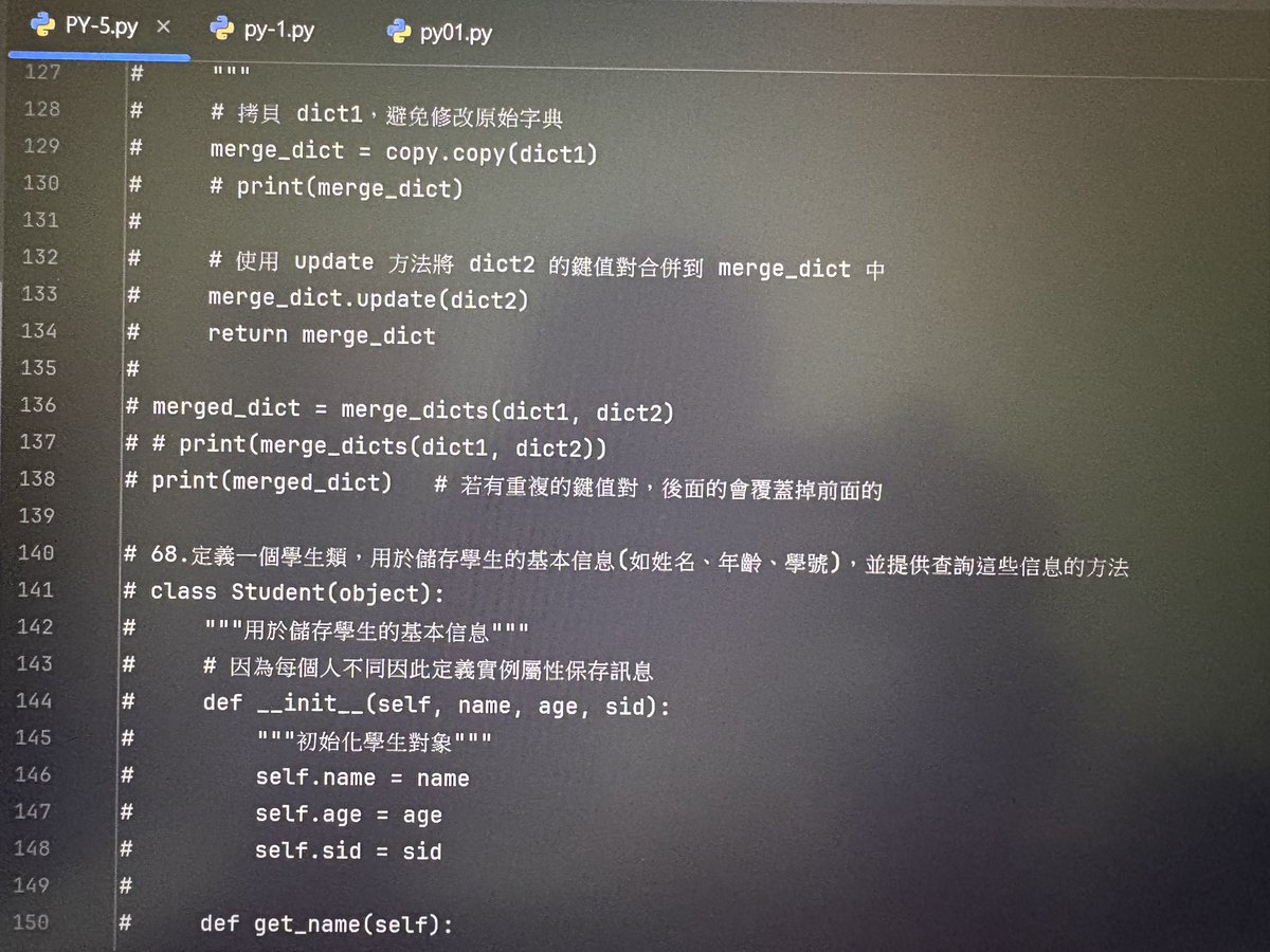 Python14159's tweet image. 我是在繼續每天熟悉Python這個語言沒錯，不過我在想我會不會在練習的東西不是我需要的方向啊🤔？但我又想把100練練完🤔🤔，算了時間反正還有一年多可以慢慢學🙂‍↕️
#第63天 #pythonlearning