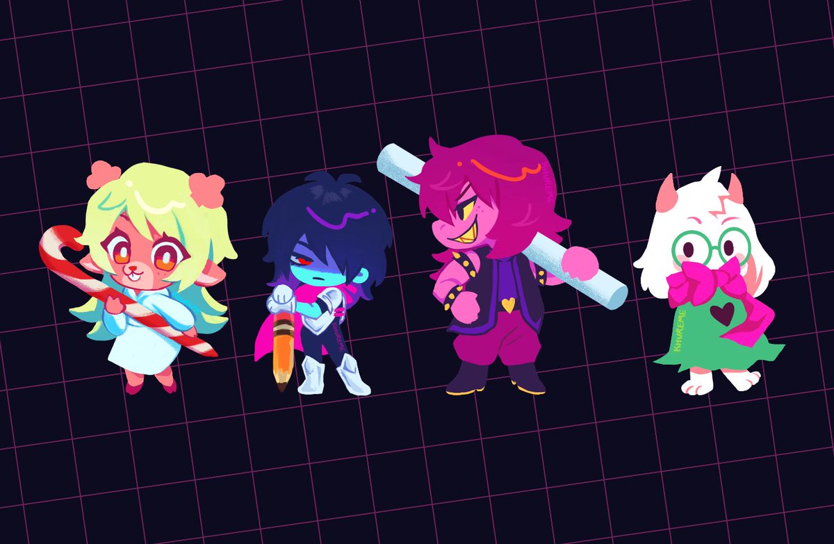 khureme's tweet image. lets go lesbians lets go!!!! #deltarune
