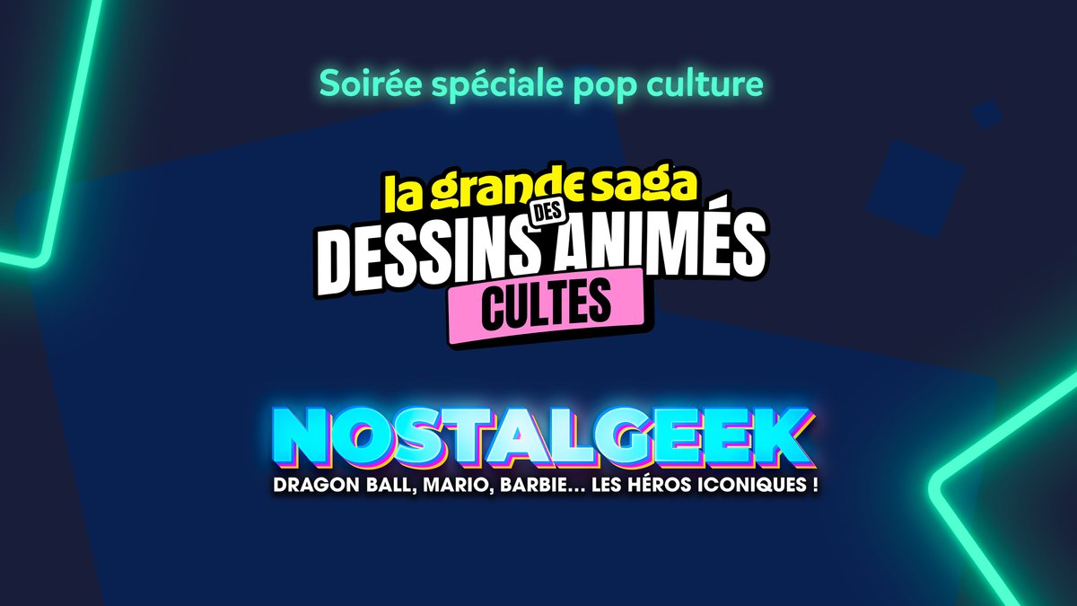 🎁Le 22/12 <a href="/gulli/">Gulli</a> une soirée #PopCulture exceptionnelle avec la diff de 2 docs inédits au pays des héros qui réunissent toute la famille depuis des générations !

21h05 : "La grande saga des dessins animés cultes" 
🎙️<a href="/AnaisDelvaReal/">Anais Delva</a>

22h45 : "Nostalgeek" 
🎙️ <a href="/DonaldReignoux/">Donald Reignoux</a>