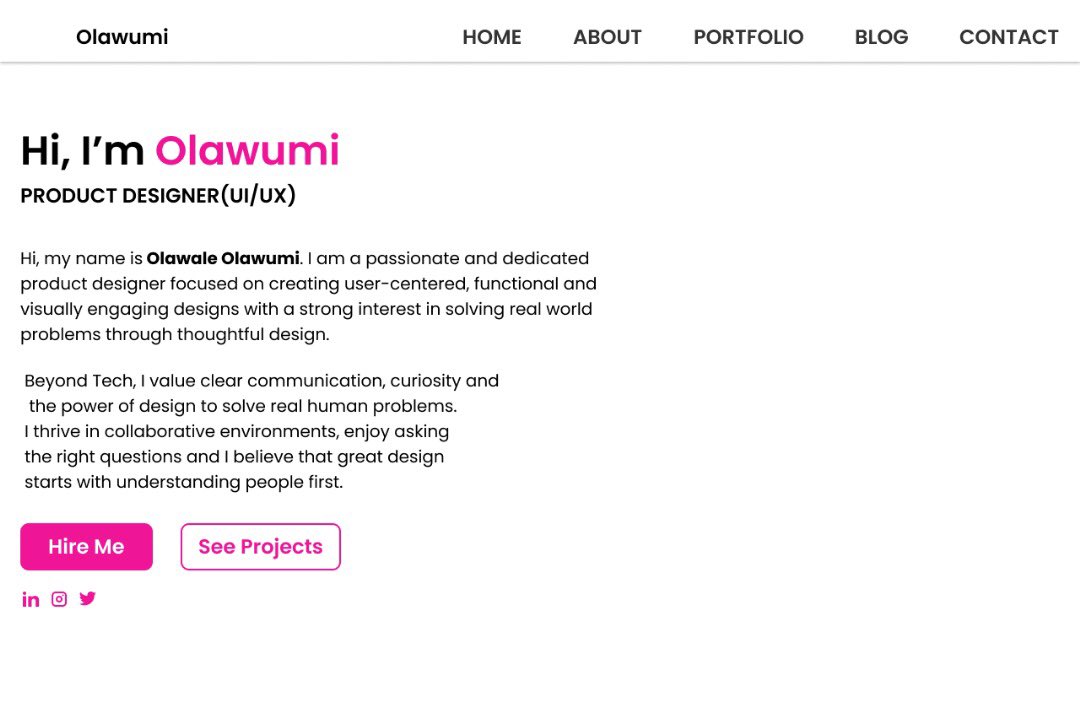 OlawumiC42217's tweet image. Welcome to my world of user-centered creativity.

#learningwhilehavingfun #ProductDesigner #UIUX #Portfolio&quot;