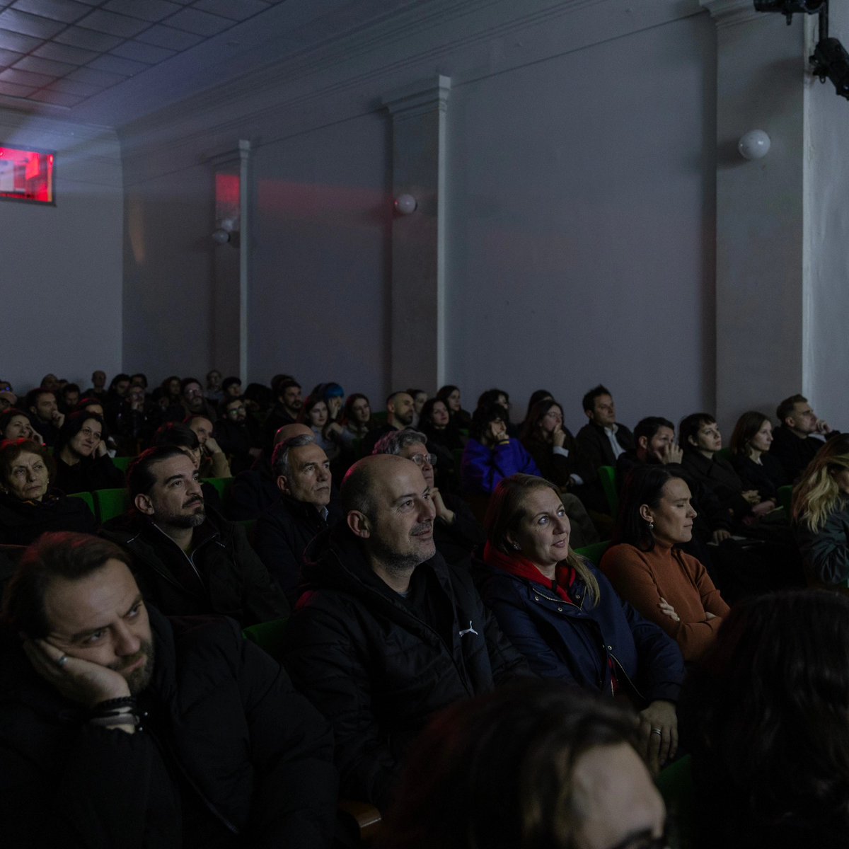 eu4culture's tweet photo. Last weekend, “Në Kërkim të Poezisë” premiered with a special screening at Kinema Agimi, as part of Tirana Art Weekend, an evening of remembrance, emotion, and reflection. https://t.co/Q4ewAEJNPy