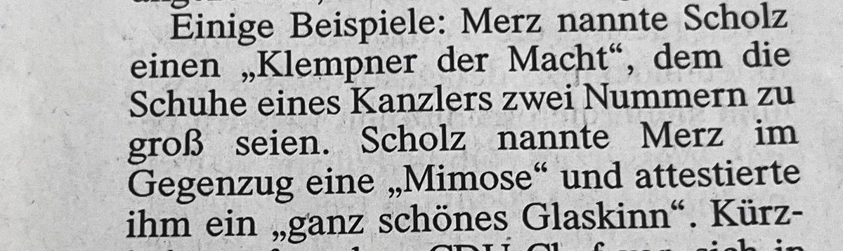 Nur ein wahrer „Klempner der Macht“ erkennt einen anderen, wenn er ihn sieht. #Merz