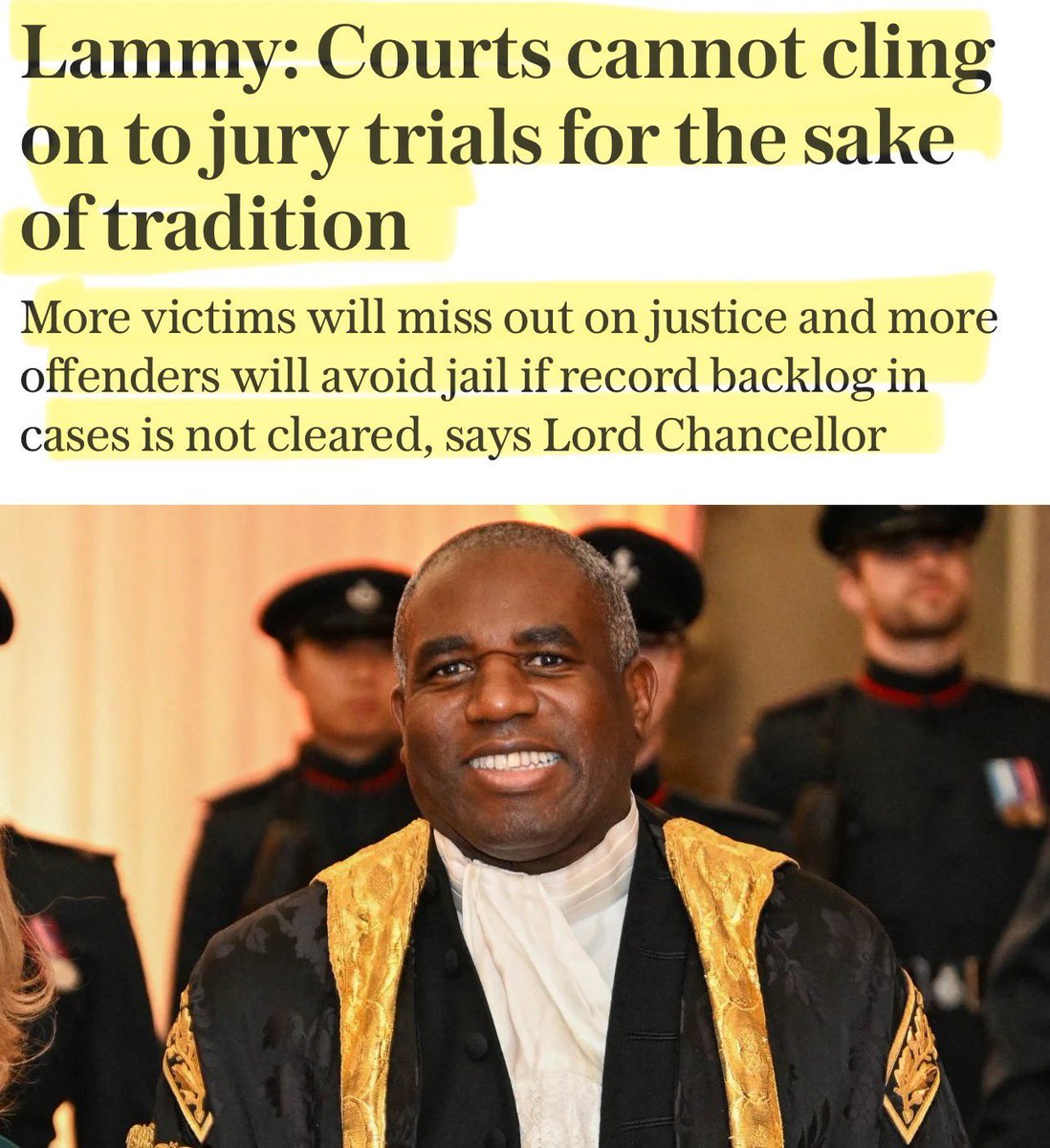 NoToDigitalID's tweet image. UK Govt to:

• ABOLISH your right to trial by jury  

• SHOVE Digital ID down your throat  

• Online Safety Act censoring you.

This is tyrannical, communist-level control-freak bullshit

WAKE THE HELL UP.

If you can spare a few $/£, support us today: donorbox.org/no-to-digital-…