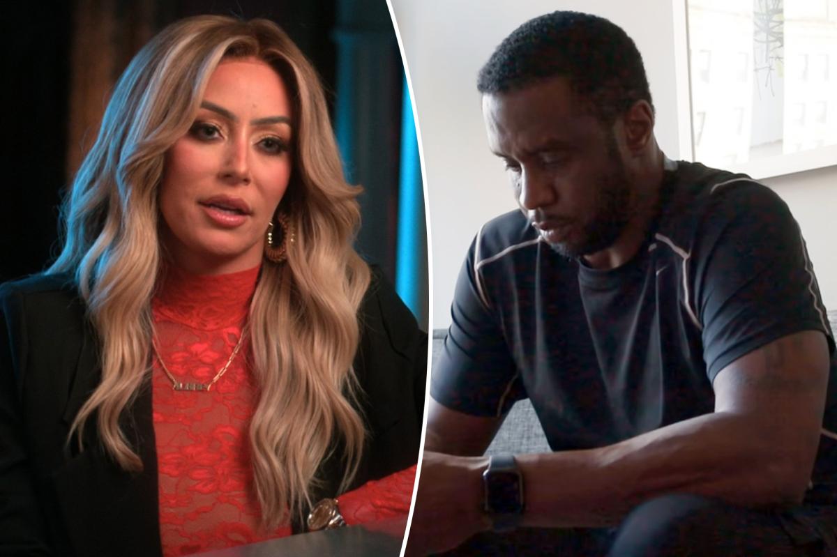 PageSix's tweet photo. Aubrey O’Day addresses claims she was ‘raped’ by Sean ‘Diddy’ Combs while ‘very inebriated’ https://t.co/bATtjMB3i7 https://t.co/swUrqY1ut9