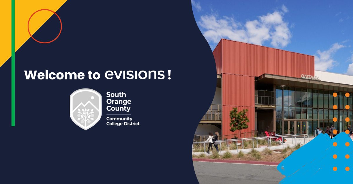 Evisions is thrilled to welcome South Orange County Community College District to our Argos community!