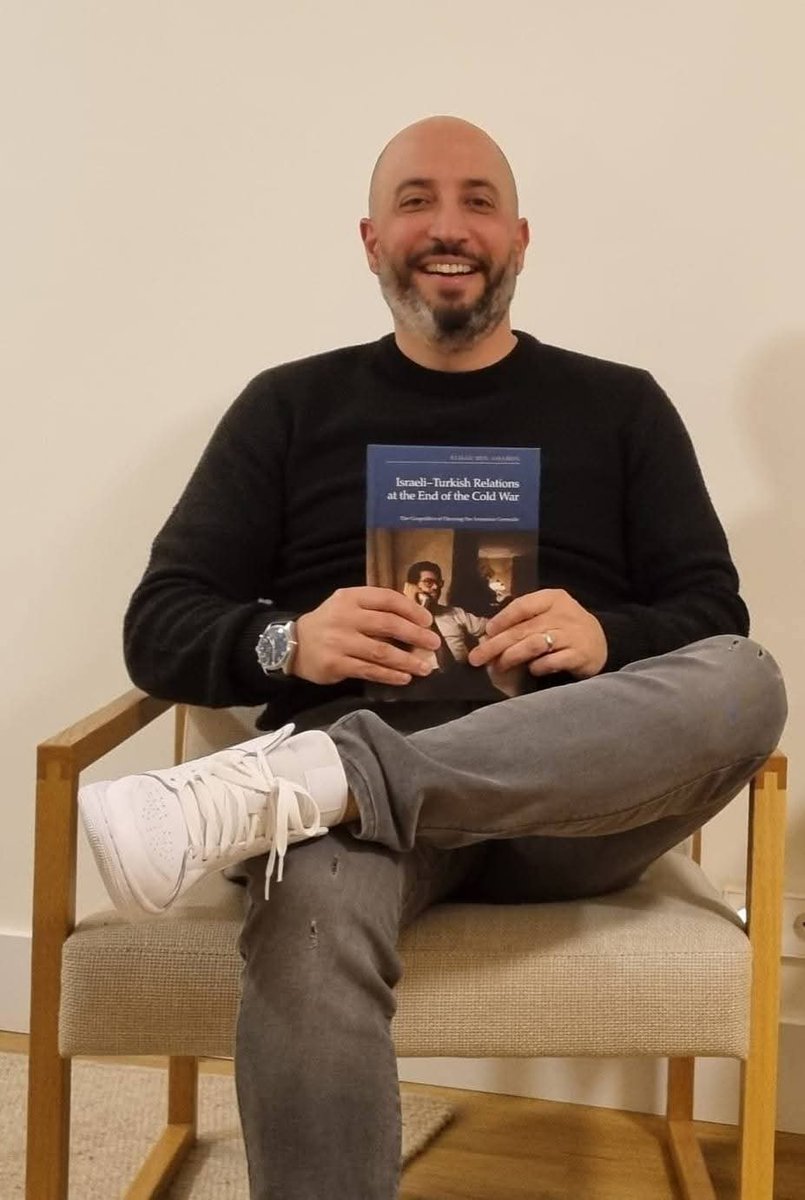 EldadBenAharon's tweet photo. My book has been published! 📘✨

There’s something truly special about holding the physical book for the first time. 

The book expands my PhD work into a fully updated study of US–Turkey–Israel dynamics in the 1980s and the end of the Cold War 👇

https://t.co/7h03IZTH2E https://t.co/Gw7ck7mmsh