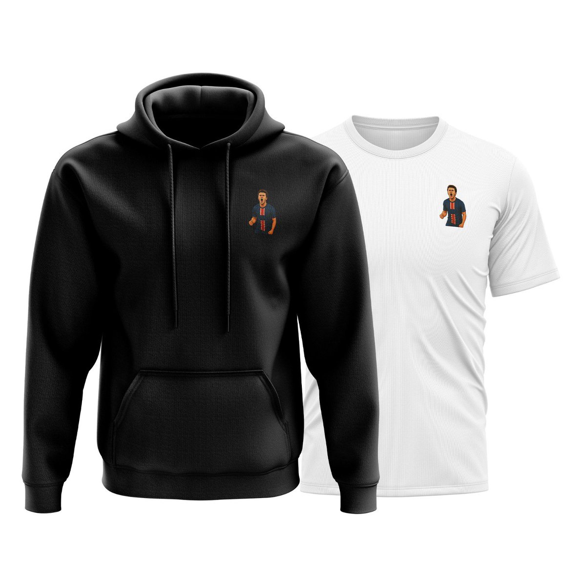 parisunited75's tweet photo. 🚨 NOUVEAUTÉ Paris United s’associe à LEONS pour une collection mystère 100% Paris 🔴🔵

Commandez votre t-shirt/sweat « Joueurs Iconiques – Mystère » et recevez un design aléatoire…

1️⃣0️⃣ MODÈLES EXCLUSIFS
 🎖️ Et si vous tombez sur un design Or : → 1 place au Parc des Princes OU le livre Héroïques + 50€ offerts chez LEON’S !

Un tirage au sort, une surprise, une vibe PSG.
 👉 Prêts à tenter votre chance ?

https://t.co/u7NmshvWXx
