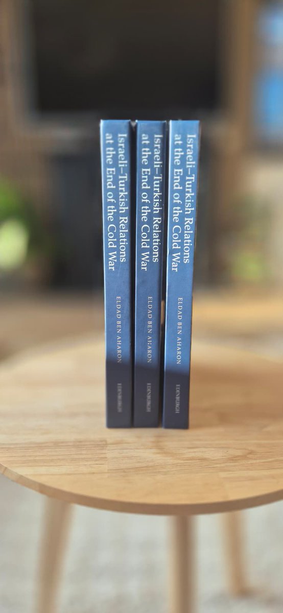 EldadBenAharon's tweet photo. My book has been published! 📘✨

There’s something truly special about holding the physical book for the first time. 

The book expands my PhD work into a fully updated study of US–Turkey–Israel dynamics in the 1980s and the end of the Cold War 👇

https://t.co/7h03IZTH2E https://t.co/Gw7ck7mmsh