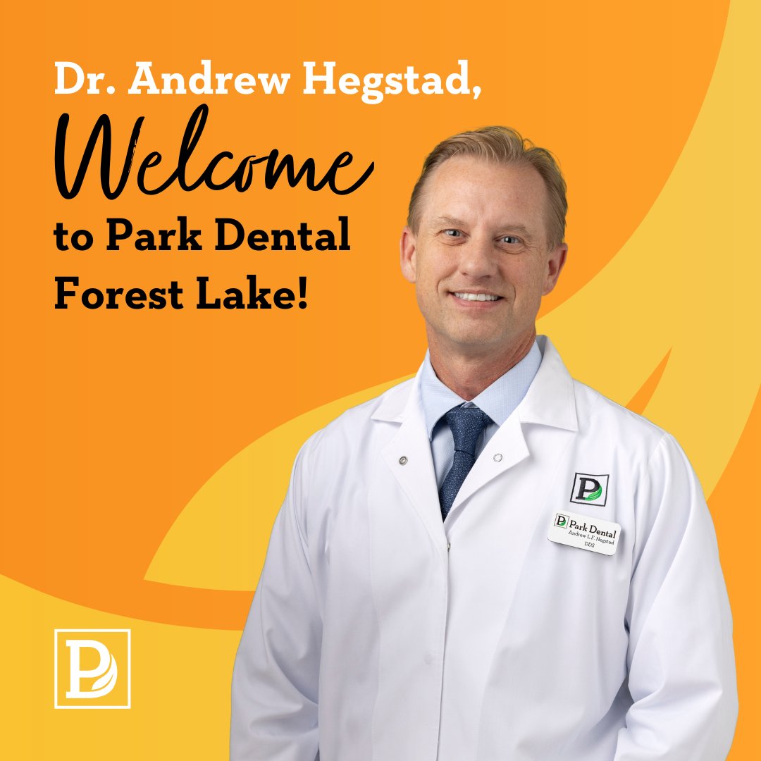 Park Dental is excited to welcome Dr. Andrew Hegstad! Dr. Hegstad is practicing at our Forest Lake location.

To learn more about Dr. Hegstad, check out our blog!
parkdental.com/welcome-dr-and…

#welcometoparkdental #newdoctor