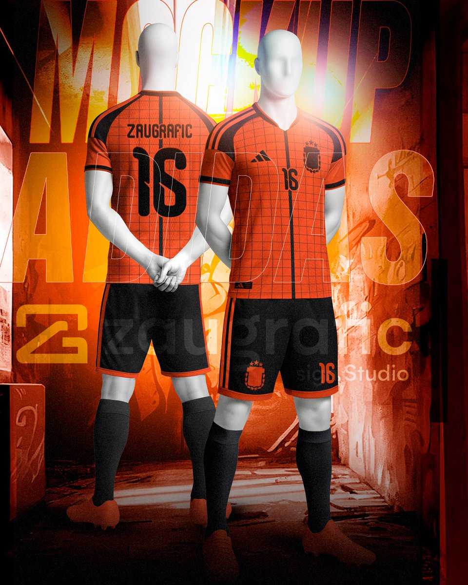 zaugrafic's tweet photo. Mockup Adidas 2026 PSD disponible en nuestro canal de Patreon https://t.co/ThkP7BmYwv