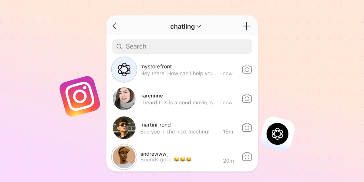 chatlingai's tweet photo. ✨ Instagram integration is now available! Your AI agents can now reply to Instagram DMs automatically and provide 24/7 support. https://t.co/OtbWSUWzFF
