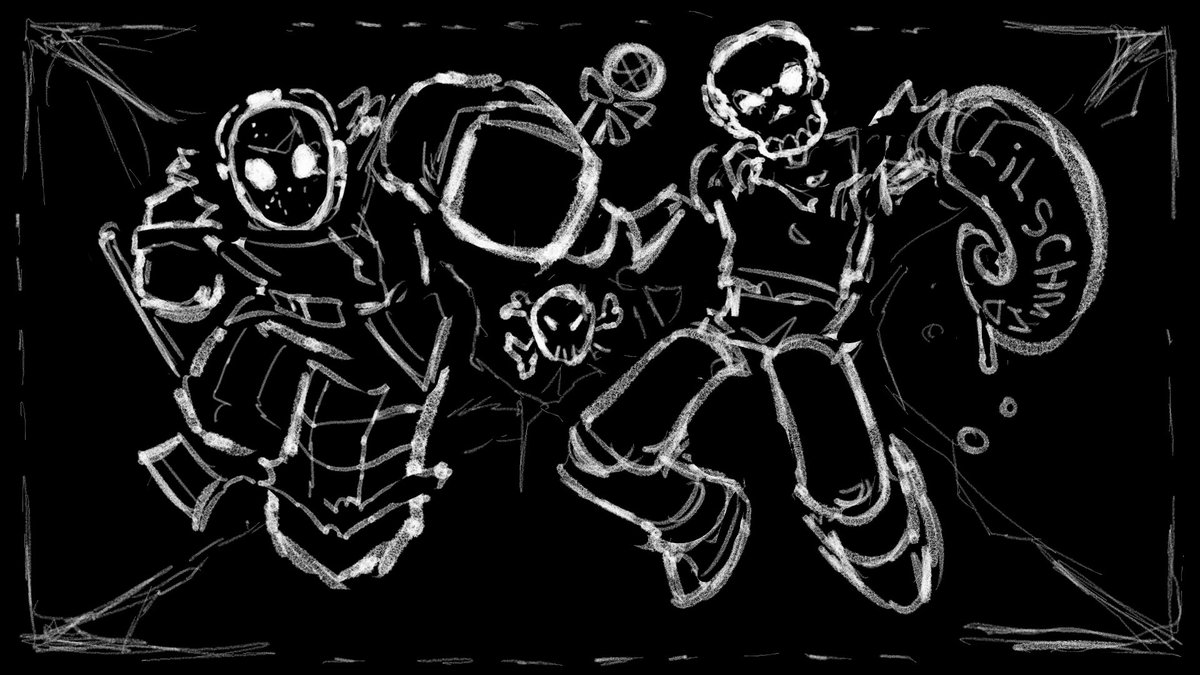 ForsakenSandbox's tweet image. Peak loading screen art for shattered