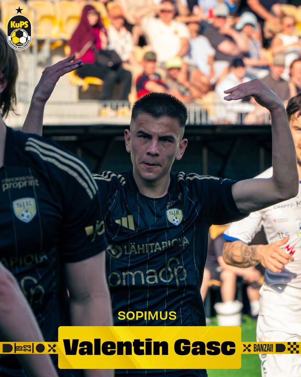 Valentin Gasc Kuopion Palloseuraan! 💛🖤

“Haluan vaikuttaa tekemiseen heti ensimmäisestä päivästä – kovalla työllä, intensiteetillä ja ammattimaisuudella. Tärkeintä on auttaa joukkuetta teoilla, ei sanoilla.” Gasc paaluttaa.

🔗Uutinen: kups.fi

📷 Tommi Kilpiö
