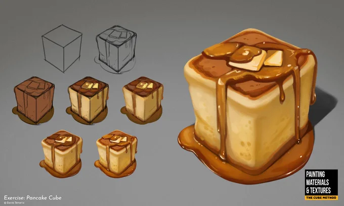Learn how to paint textures starting with a simple Cube :
