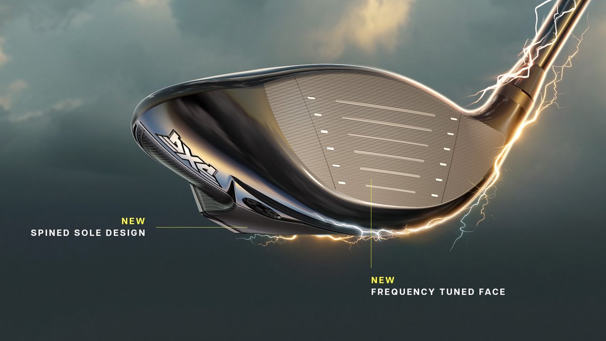 pxg's tweet image. Take charge on the course with new PXG Lightning Woods ⚡ Our fastest woods ever are designed with new head shapes, a Frequency Tuned Face for faster energy transfer, and adjustable weights to fit every player type and skill level. Book your fitting 👉 pxg.golf/48oGlSA