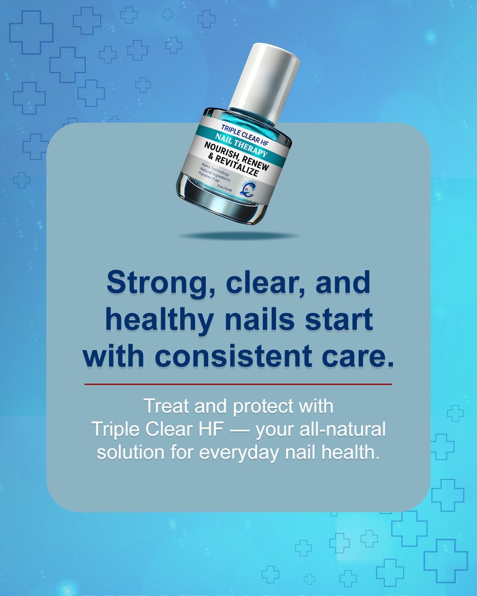 TripleClearHF's tweet image. Small nail care mistakes can cause infection or damage.

From short cuts to ignored discoloration, details matter.

Protect and strengthen with Triple Clear HF. DM us to order!

#NailHealth #NailHygiene #TripleClearHF