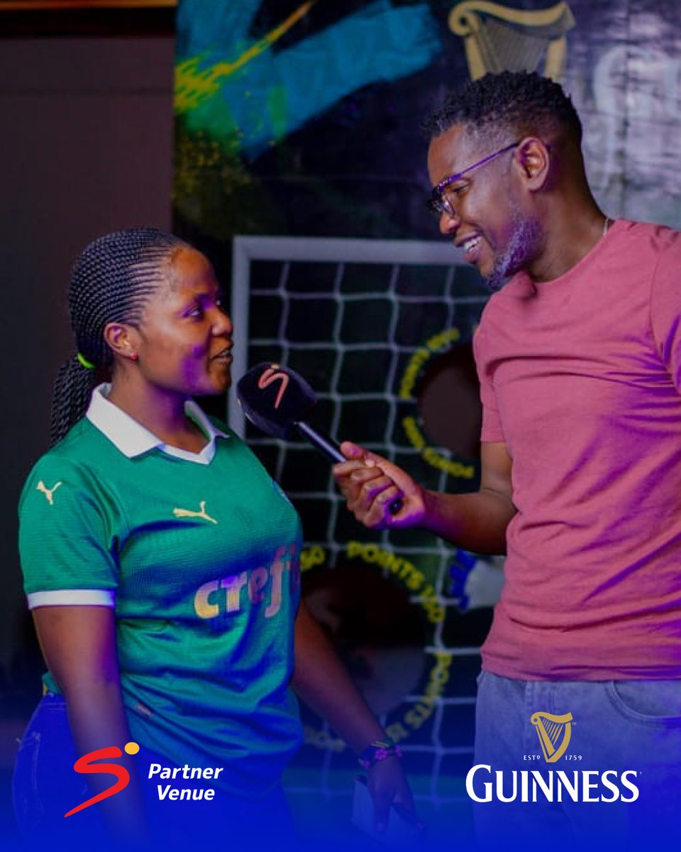 SSpartnerZA's tweet photo. Fans, football and a cold Guinness - Tanzanian matchdays just hit different. 🔥

#SuperSportPartnerVenue  #Tanzania #Guinness https://t.co/2HREftDNrE